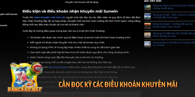 Khuyến mãi được gom sẵn, khỏi phải lục tung từng web game 4 Cần đọc kỹ các điều khoản khuyến mãi