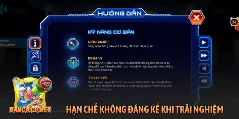 Đánh giá cổng game Manclub: Sân chơi bắn cá có gì nổi bật? 3 Một số hạn chế không đáng kể khi trải nghiệm ManClub